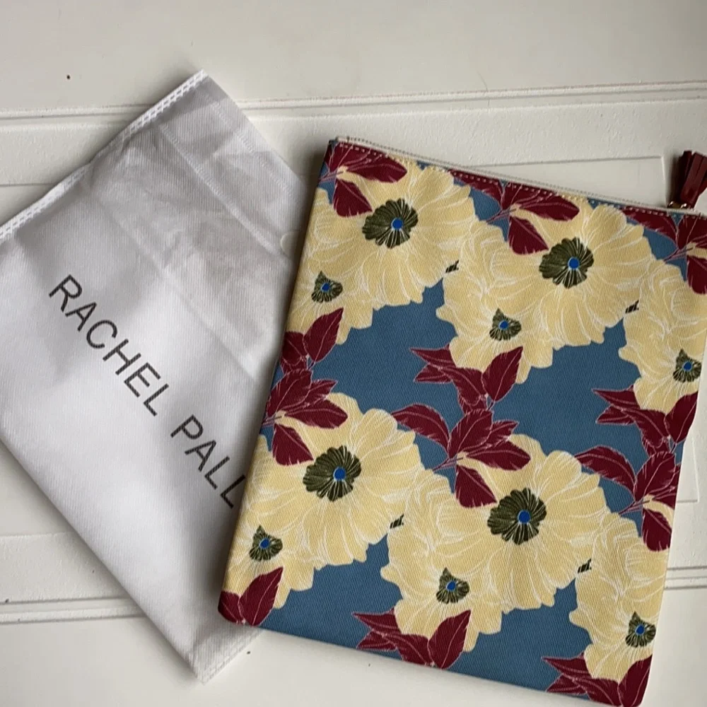 Rachel Pally Leather/Canvas Reversal‎ Clutch
